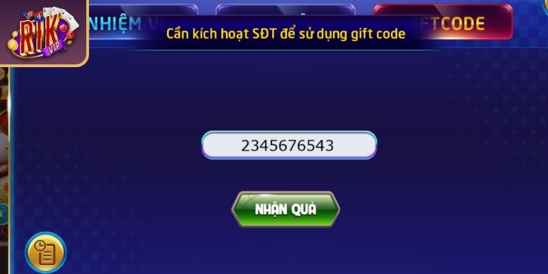 Giftcode có thời hạn sử dụng cụ thể