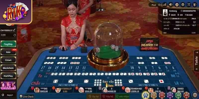 Lắc Tài Xỉu Truyền Thống RIKVIP Với Trải Nghiệm Chân Thực 1 Diễn biến một ván lắc tài xỉu