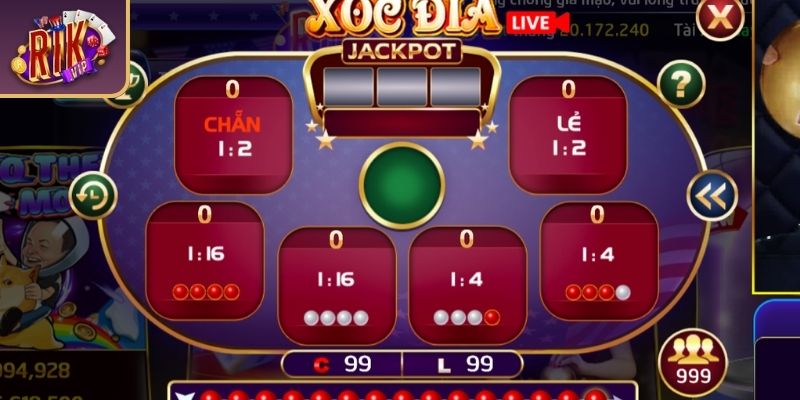 Xóc Đĩa Online RIKVIP - Hướng Dẫn Luật Và Bí Quyết Soi Cầu 2 Các cửa cược hấp dẫn trong game Xóc Đĩa trực tuyến RIKVIP