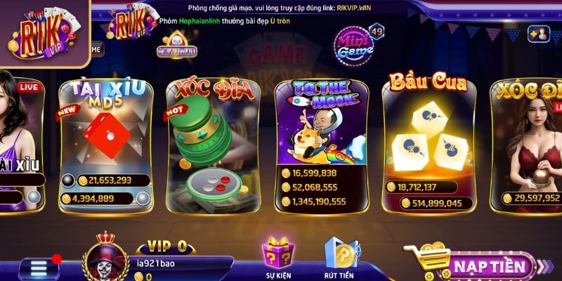 Game Xóc Đĩa Đổi Thưởng RIKVIP Thế Giới Đặc Sắc Tại Web 1 Game xóc đĩa đổi thưởng RIKVIP là gì?